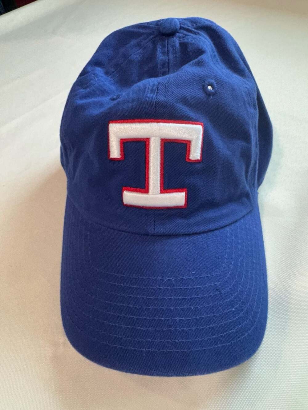 Texas Rangers Cooperstown Collection Blue Dad Hat MLB Adjustable